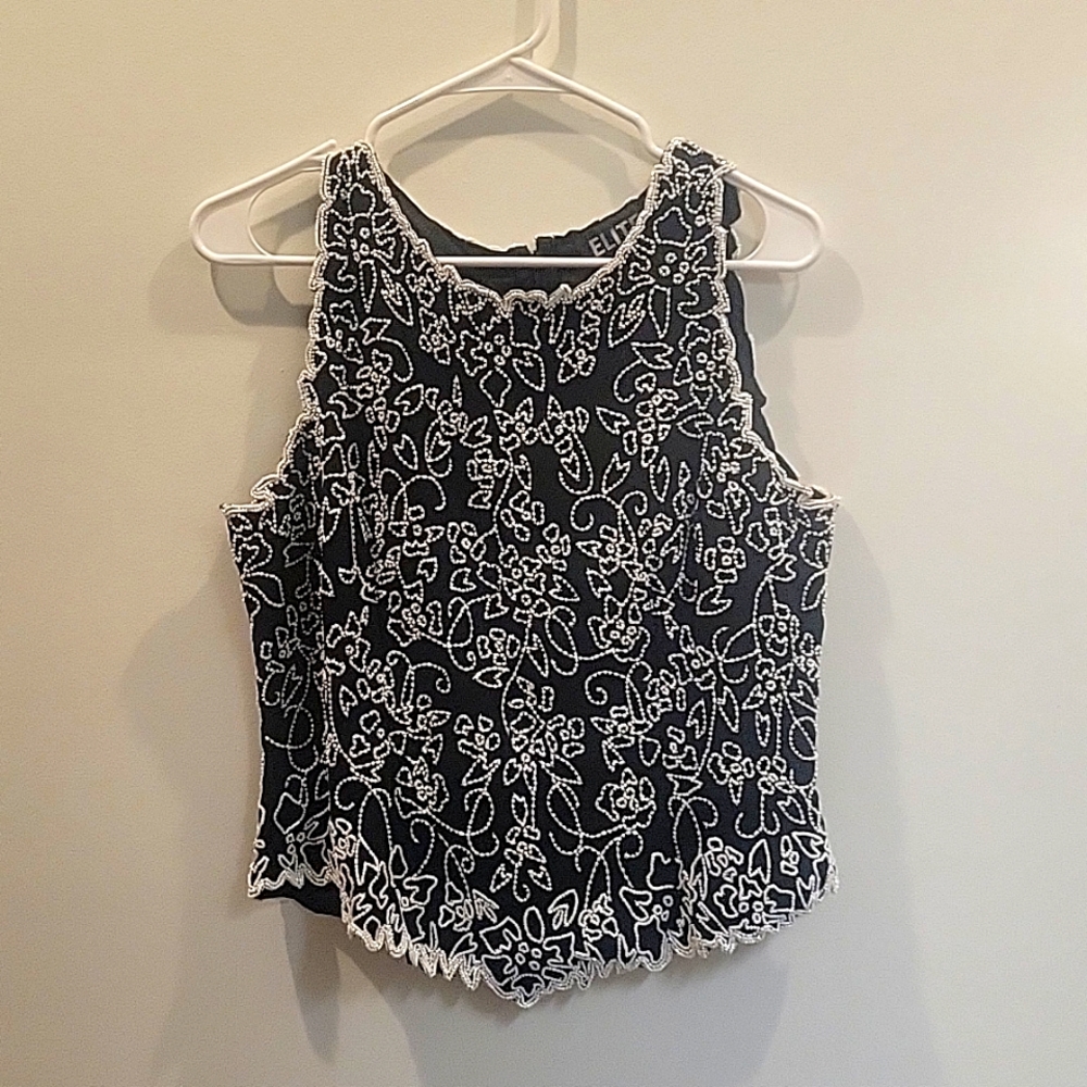 Beaded Shelltop